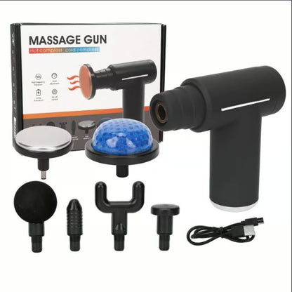 Massage Gun Masajeador Muscular Eléctrico Pistola Calor Frio Color Gun