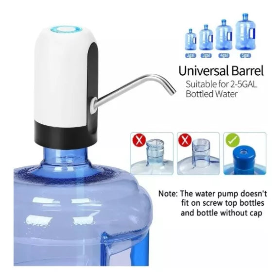 Dispensador De Agua Automático Para Botellon Recargable