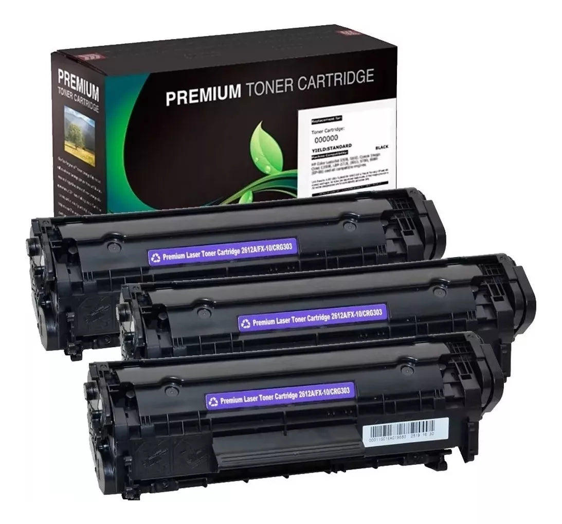 3x1 Toner Alternativo Q2612a 2612a 12a / 1010 1020 M1005